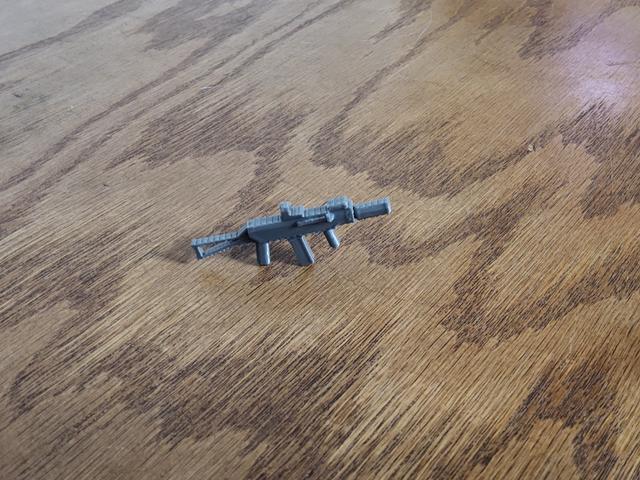 Dummy 13 weapon - Breacher SMG 3D model thumbnail