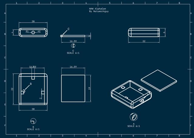 NHW AlphaCam Concept Case 3D model thumbnail