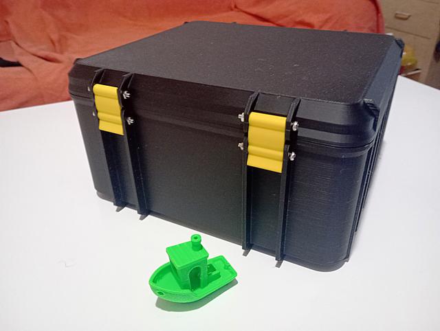 Soldering station box 3D model thumbnail