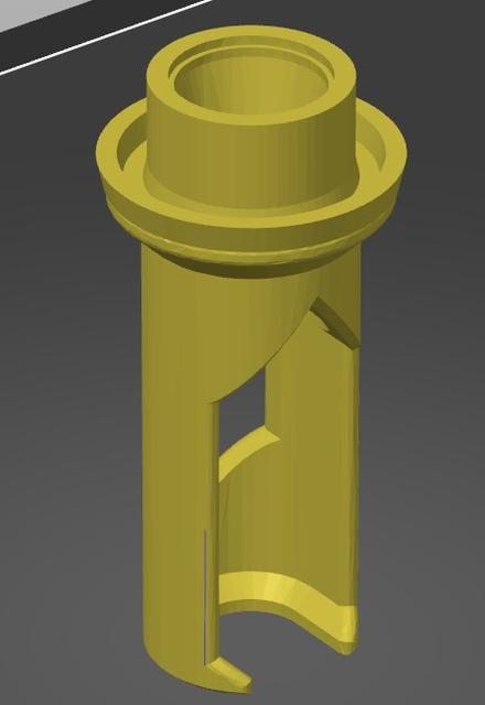 Core 1L Mehrwegflasche 3D model thumbnail