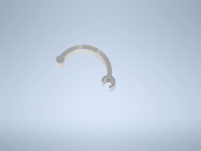 Cable organizer 3D model thumbnail
