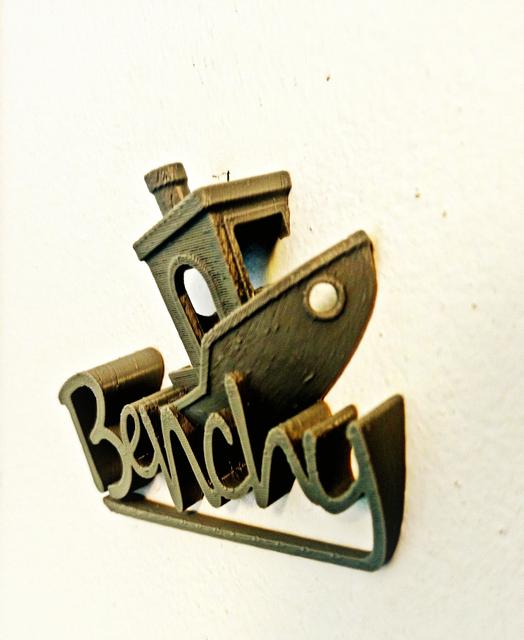 Benchy-wall decor 3D model thumbnail