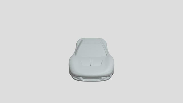 Isuzu 4200R Concept 1989 for 3D-printing 3D model thumbnail