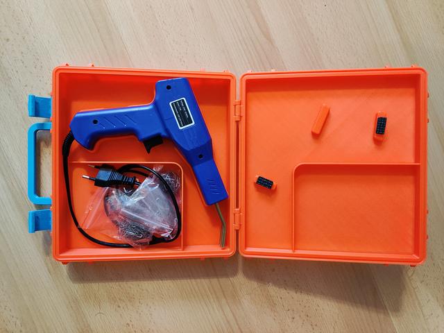 Hot staple plastic welder storage box 3D model thumbnail