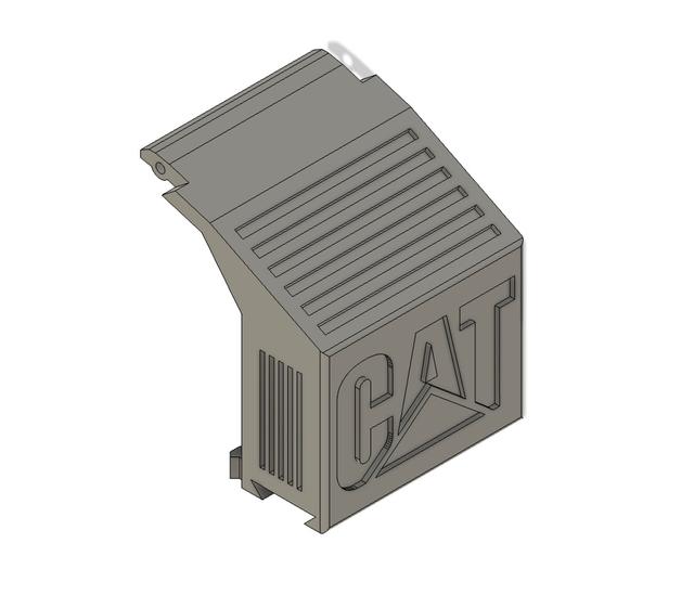 Mini skiddy counterweight 3D model thumbnail