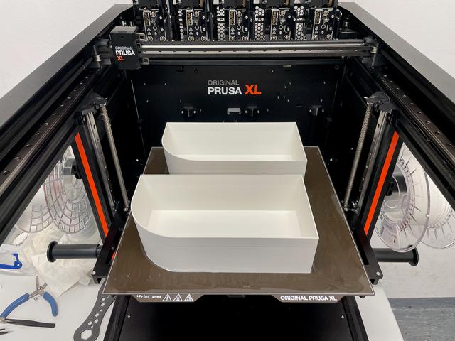 IKEA TROFAST box insert (two sizes) 3D model thumbnail