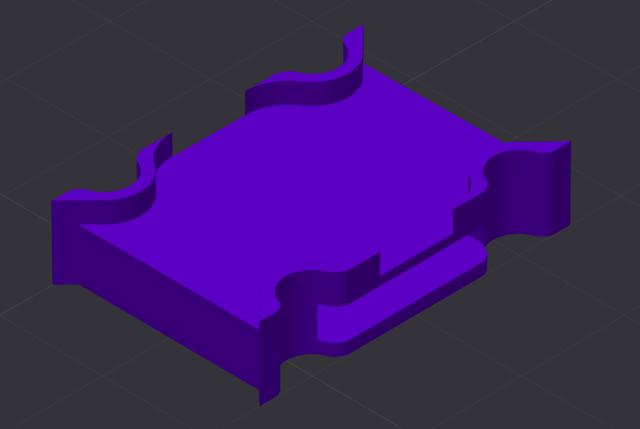 104archit. Bahamut Beltstopper 3D model thumbnail
