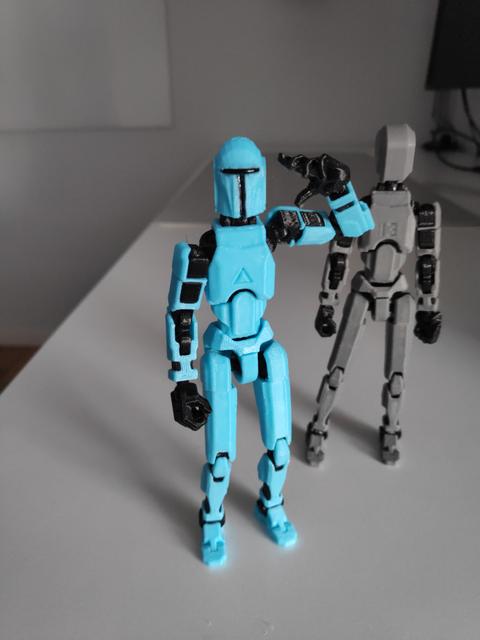 Mandalorian head for dummy 13 3D model thumbnail
