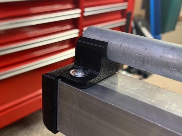 LowRider 3 CNC - two remixes of Rail Blocks (23.4 mm and 18.1 mm) for Unistrut and 1-½" Aluminum Square Tube 3D model thumbnail
