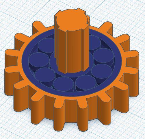 Explosion thing 3D model thumbnail