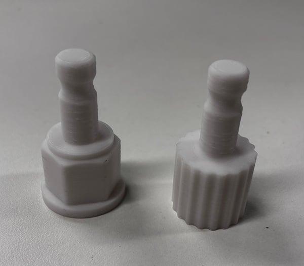 5/8" thread to Leica Spigot for Target 3D model thumbnail