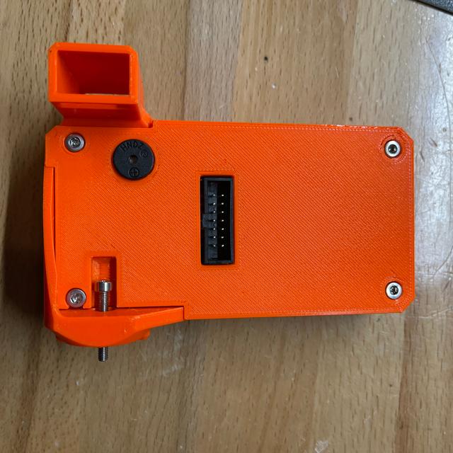 Flat Back Cover for MINI(+) Display USB Case 3D model thumbnail