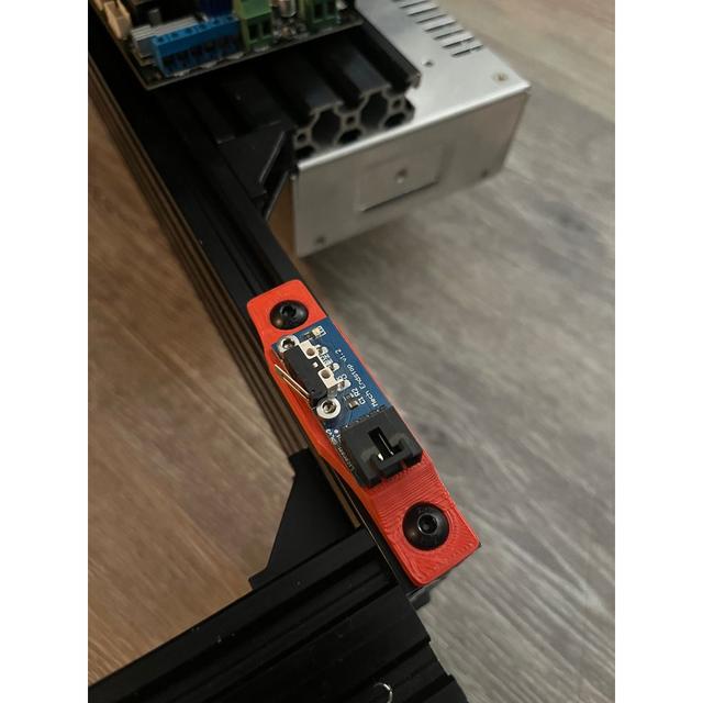 Limit switch bracket. 3D model thumbnail