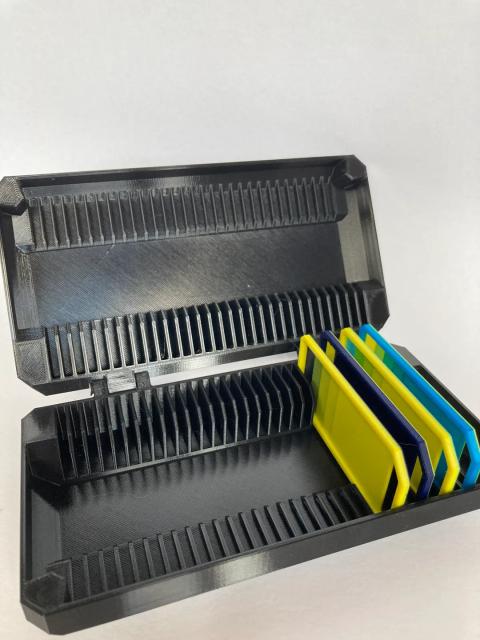Filament Sample Box | Infill / Color Swatch | Remix M3x25mm 3D model thumbnail