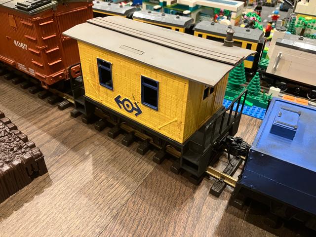 Powered Bobber Caboose 3D model thumbnail