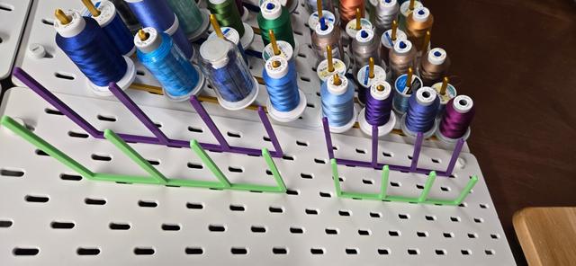 Skadis Large spool thread holder 3D model thumbnail