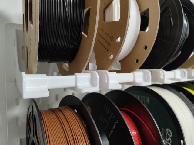 Skadis Spool holder stabilizer 3D model thumbnail