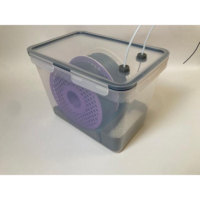 Ikea 365+ Filament Drybox (70mm extrawide+airtight) 3D model thumbnail