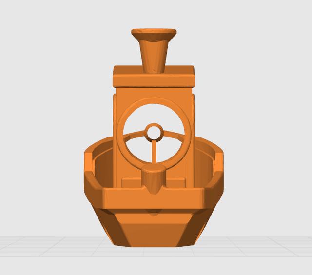 Benchy Scope RMR Trijicon Bolt Pattern 3D model thumbnail