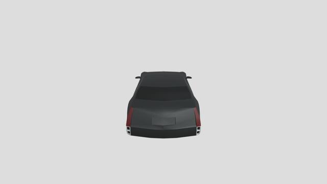 Cadillac 16 Concept 2003 lowpoly for 3D-printing 3D model thumbnail