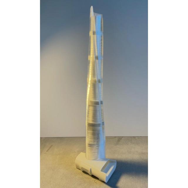 Shanghai tower Core+Cover 3D model thumbnail