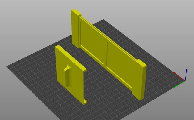 Magnetic Message Indicator (Dirty/Clean) 3D model thumbnail