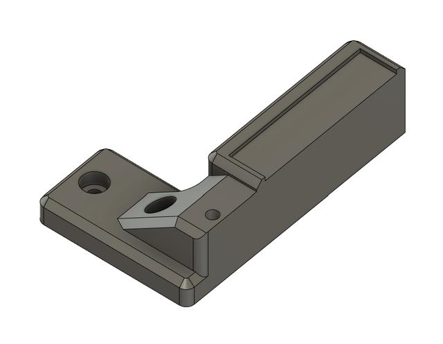 Nozzle Scrubber & Decontaminator for Voron 2.4 with more support 3D model thumbnail