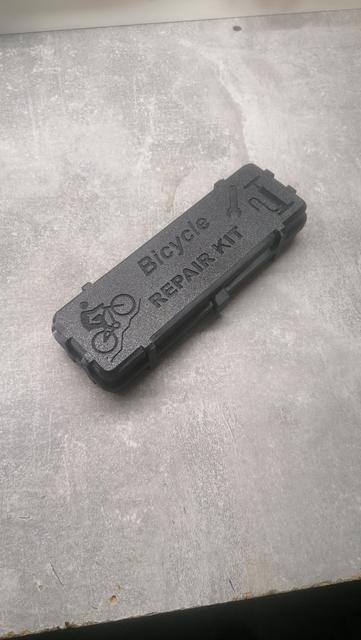 Bike tires repair box 3D model thumbnail