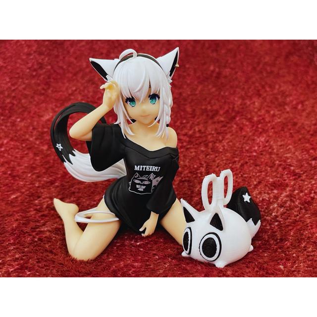 Nejimakitsune Clicker, Anti-Stress Toy (Hololive) 3D model thumbnail
