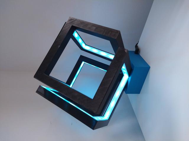 Stand for Infinity Cube Light 3D model thumbnail