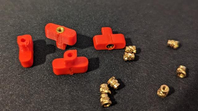 Skadis T-Nut using M2 heat-set inserts 3D model thumbnail
