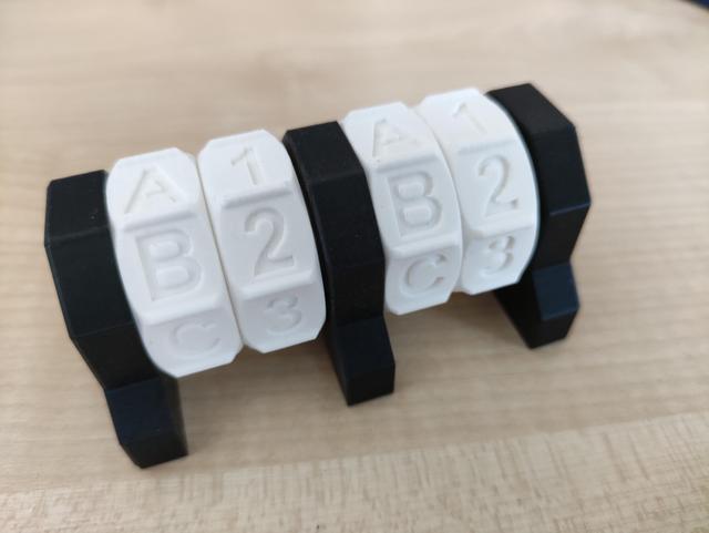 Chess position indicator 3D model thumbnail
