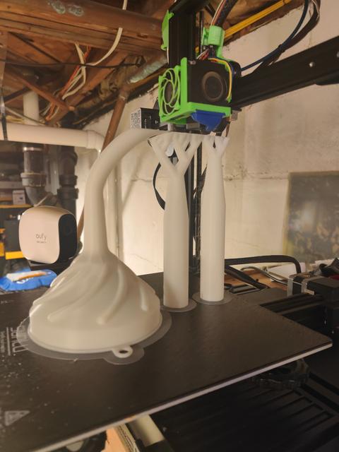 Extended Turbo Funnel 3D model thumbnail