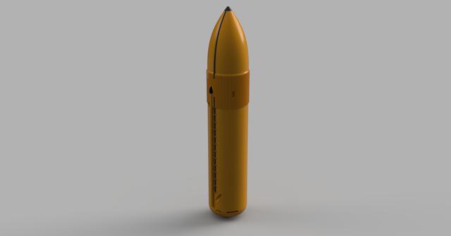 Space Shuttle Tank Urn 3D model thumbnail
