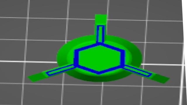 LCD Knob, MMU for ultimate Prusa 3D model thumbnail