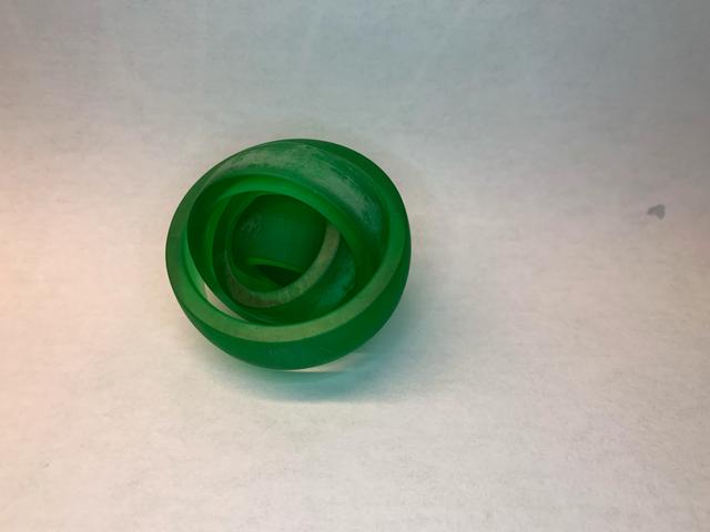 rotating rings fidget toy 3D model thumbnail
