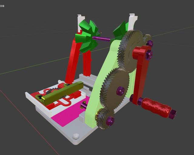 UNIVERSAL Filament RESPOOL - Rewinder 3D model thumbnail