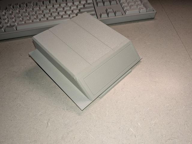 Tandy 1000HX/EX 4 card expansion lid slant style 3D model thumbnail