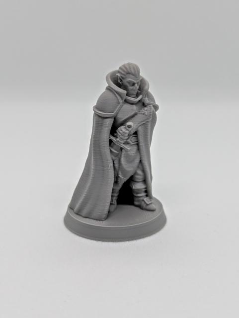 Vampire lord FDM supportless 3D model thumbnail