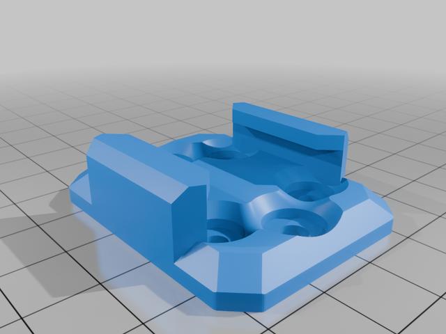 GoPro clip ORP adaptor 3D model thumbnail