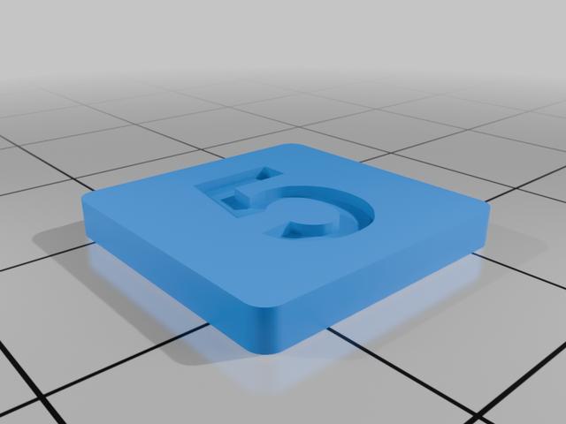 Cribbage Board 3D model thumbnail