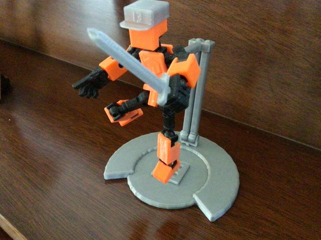 mini 13 display base 3D model thumbnail