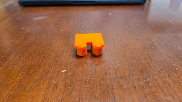 PTFE Holder Clamp (Drybox Less) 3D model thumbnail
