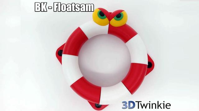 Water floatation device 3D model thumbnail