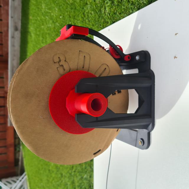Filament Spool Winder Auto Tensioner Bambu Lab P1 / X1 / X1C / X1CC -  Psych0Mod 3D model thumbnail