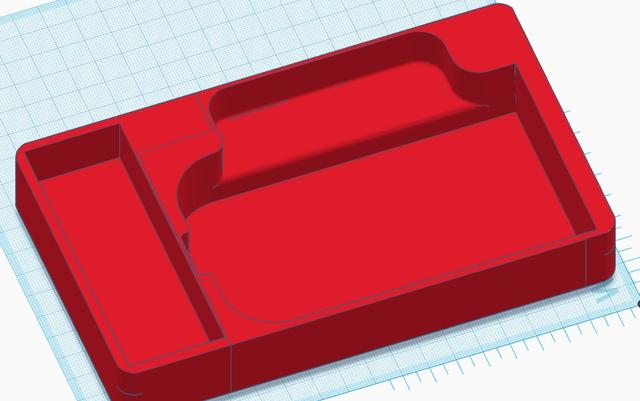 Niimbot D11 insert for Miniware DS213 Case 3D model thumbnail