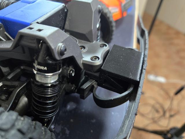 Traxxas Mini Slash Front Bumper Fix 3D model thumbnail