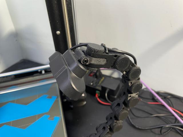 Generic Webcam Holder for Articulating Raspberry Pi Camera Mount 3D model thumbnail