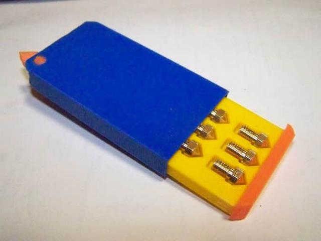 Nozzle wallet -Remix 3D model thumbnail