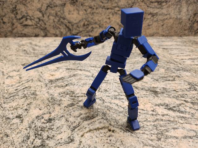 Lucky 13 Energy Sword 3D model thumbnail